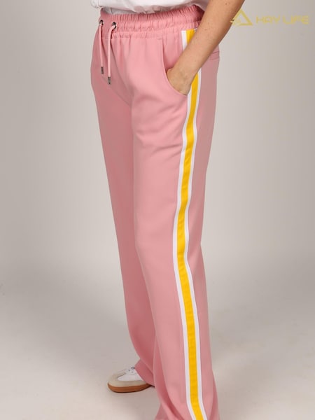 Roz - Hay Life Side Dungă Pantaloni (E89665) | 1,080 LEI