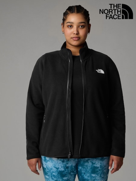 The North Face Black Womens Glacier Full Zip Plus Size Fleece (E89777) | kr1 071