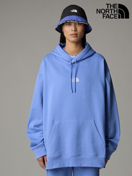Синий - The North Face Womens Oversized Essential Plus Size Hoodie (E89779) | €86