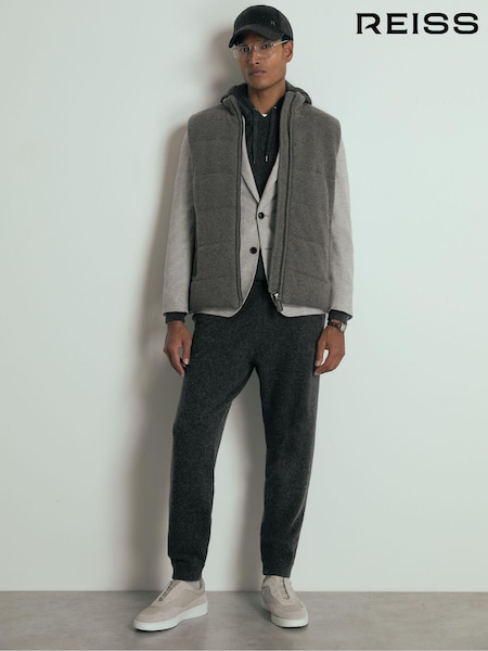 Reiss Manly Atelier Cashmere Blend Joggers (E89967) | ‏2,027‏₪