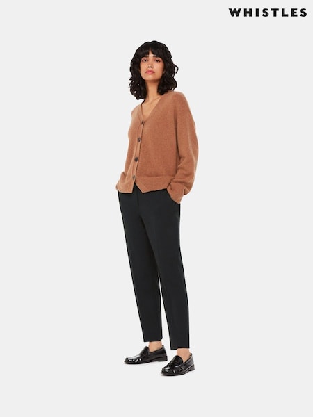 Whistles Lily Cigarette Black Trousers (E90081) | ₪498