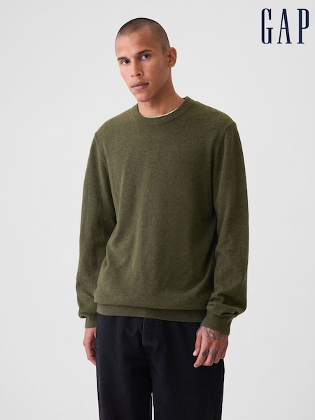 Gap Green CashSoft Crew Neck Jumper (E90150) | €23
