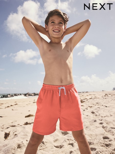 Coral Pink Swim Shorts (1.5-16yrs) (E90228) | €8 - €17