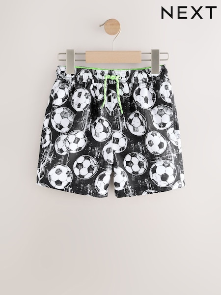 Black/White Printed Swim Shorts (3-16yrs) (E90239) | €12 - €21