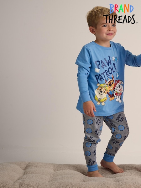 Brand Threads Boys Paw Patrol 100% Cotton Pyjamas Set (E90254) | ‏79 ر.ق.