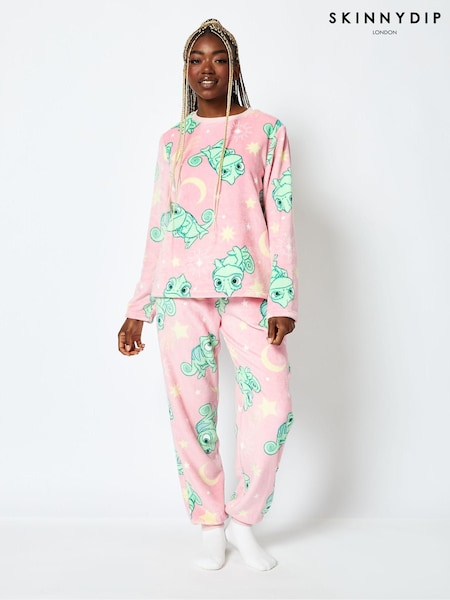 Disney Pascal Fleece Pyjama Set in Pink (E90337) | 59 €