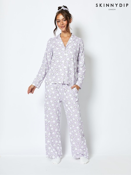 Miffy x Skinnydip Pyjama Set in Lilac (E90344) | €43