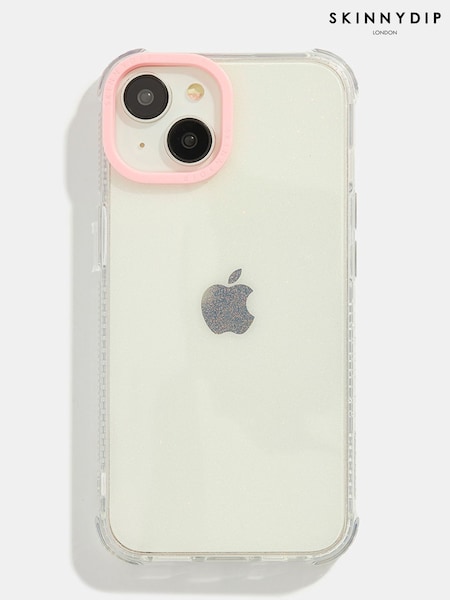 Skinnydip Pink Wildflower Thistle Shock iPhone CaseiPhone 14 Plus Case (E90378) | AED140
