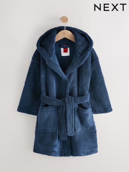 Темно-синий - Fleece Robe Pyjamas (1.5-16yrs) (E90762) | €22 - €34