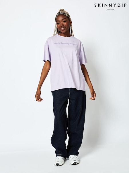 Not Wasting My Energy T-Shirt Lilac (E90770) | €28