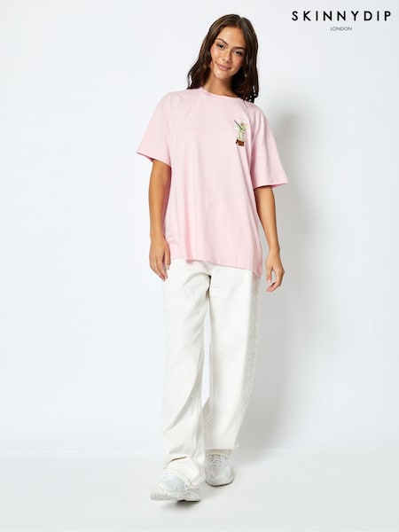 Disney Kermit Living the Dream T-Shirt in Pink (E90805) | €35