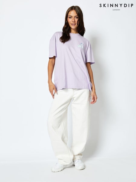 Disney The Princess & The Frog T-Shirt in Lilac (E90812) | OMR12