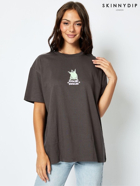 Skinnydip Grey Disney Oogie Boogie T-Shirt (E90820) | €28