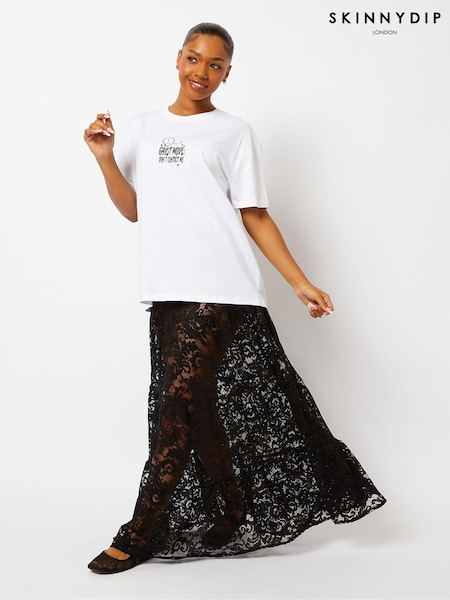 Casper x Skinnydip Ecru T-Shirt (E90823) | €28