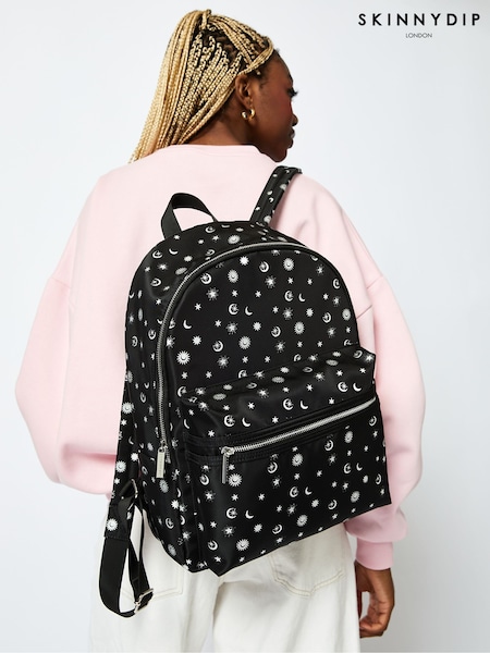 Silver Celestial Nylon Backpack (E90828) | €43