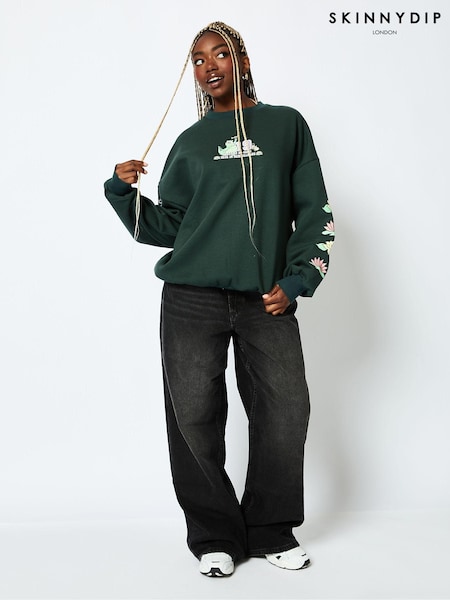 Disney The Princess & The Frog Sweatshirt in Green (E90846) | 173 QAR
