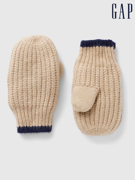 Gap Beige Kids CashSoft Mittens (E91542) | €4.50