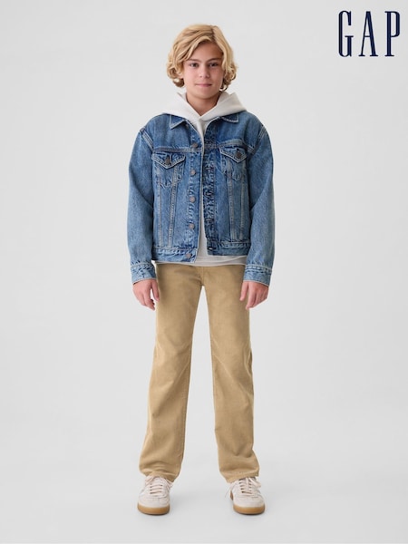 Gap Beige Original Straight Corduroy Jeans (5-13yrs) (E91576) | €17