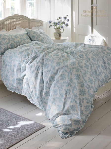 Shabby Chic by Rachel Ashwell® Boudoir Beauty Petite Ruffle 180 Thread Count Duvet Cover and Pillowcase Set (E91647) | €66 - €113