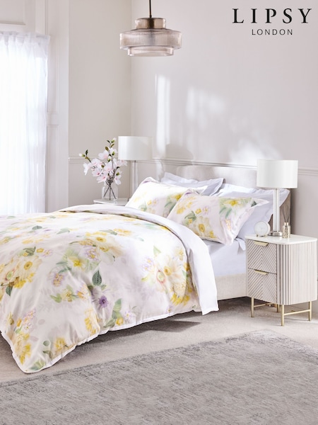 Lipsy Suesha 200 Thread Count Duvet Cover and Pillowcase Set (E91657) | €54 - €102