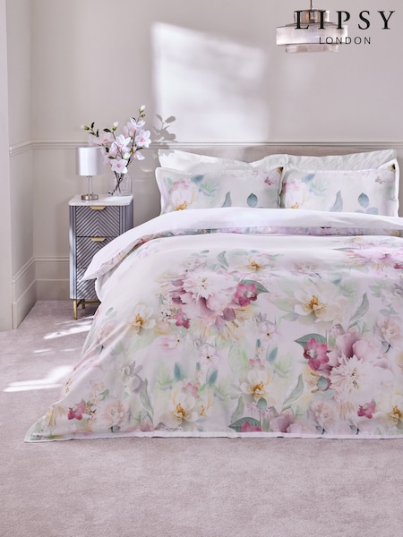Lipsy Sofia 200 Thread Count Duvet Cover and Pillowcase Set (E91658) | €53 - €99