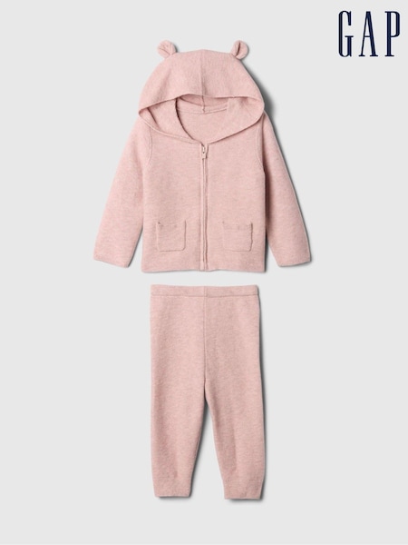 Rosa - Gap Cashsoft Bear Hoodie & Jogger Set (newborn-24mths) (E91665) | 50 €