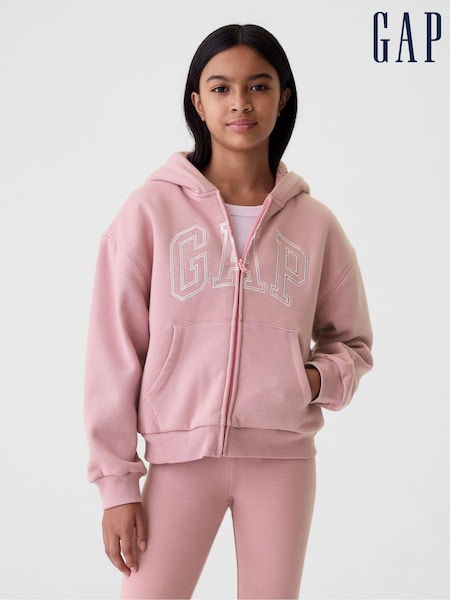 Rosa - Gap Vintage Soft Cosy Logo Hoodie (4-13yrs) (E91786) | 50 €