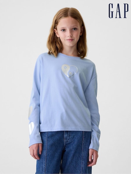 Gap Blue Graphic T-Shirt (4-13yrs) (E91796) | €20