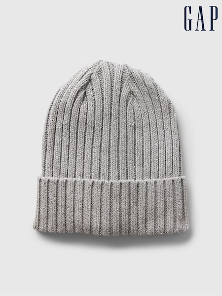Gap Grey Metallic Beanie Hat (1-5yrs) (E91804) | €8