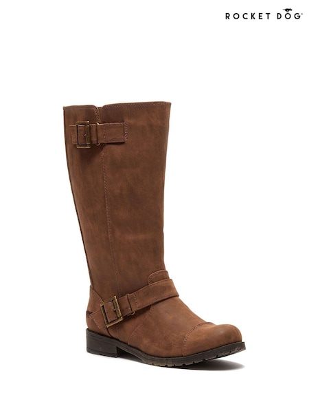Rocket Dog Berry PU Boots (E91838) | AED215