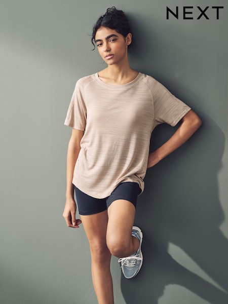 Neutral Crew Neck Lightweight Short Sleeve T-Shirt (E91850) | €18