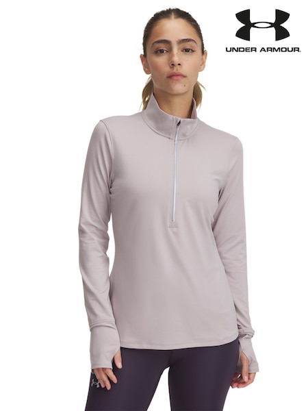 Under Armour Grey Launch Pro Half Zip Sweatshirt (E91863) | $105