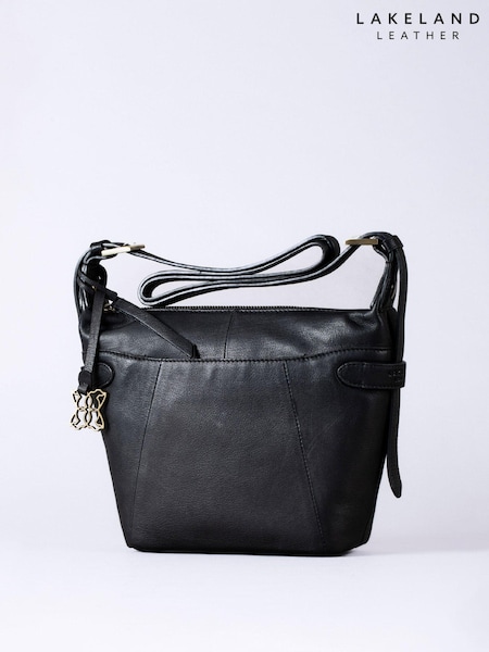 Lakeland Leather Black Newby Cross-Body Bag (E91959) | $122