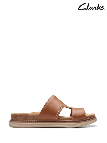 Maro - Sandale din piele Clarks Arwell (E92004) | 521 LEI