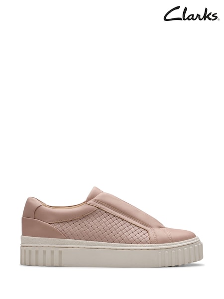 Roz - Pantofi din piele Clarks Mayhill Bay (E92083) | 633 LEI