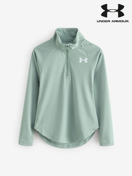 Vihreä - Under Armour Tech Graphic 1/2 Zip Collegepaita (E92196) | €49
