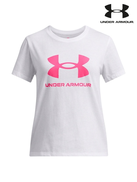Under Armour White Short Sleeve Big Logo T-Shirt (E92212) | 1,142 UAH