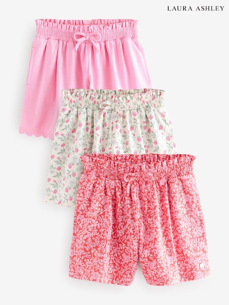 Laura Ashley 100% Cotton Jersey Shorts 3 Pack (E92380) | 25 € - 31 €