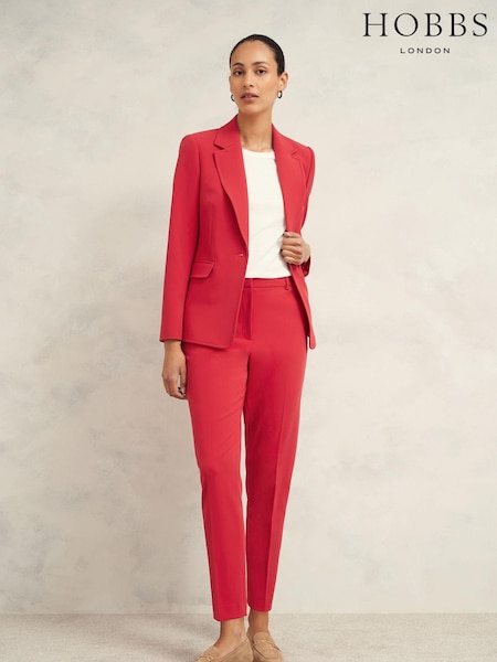 Hobbs Red Miley Trousers (E92822) | €70