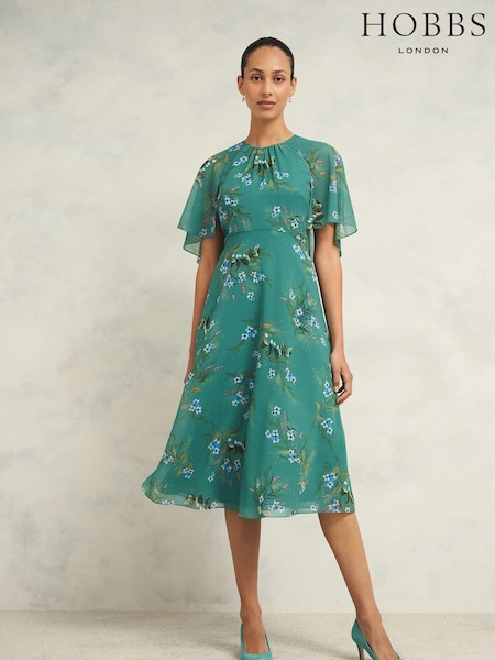 Hobbs Green Jaida Dress (E92839) | 886 QAR