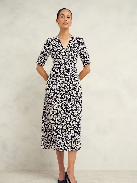 Hobbs Blue Bonnie Dress (E92850) | €211