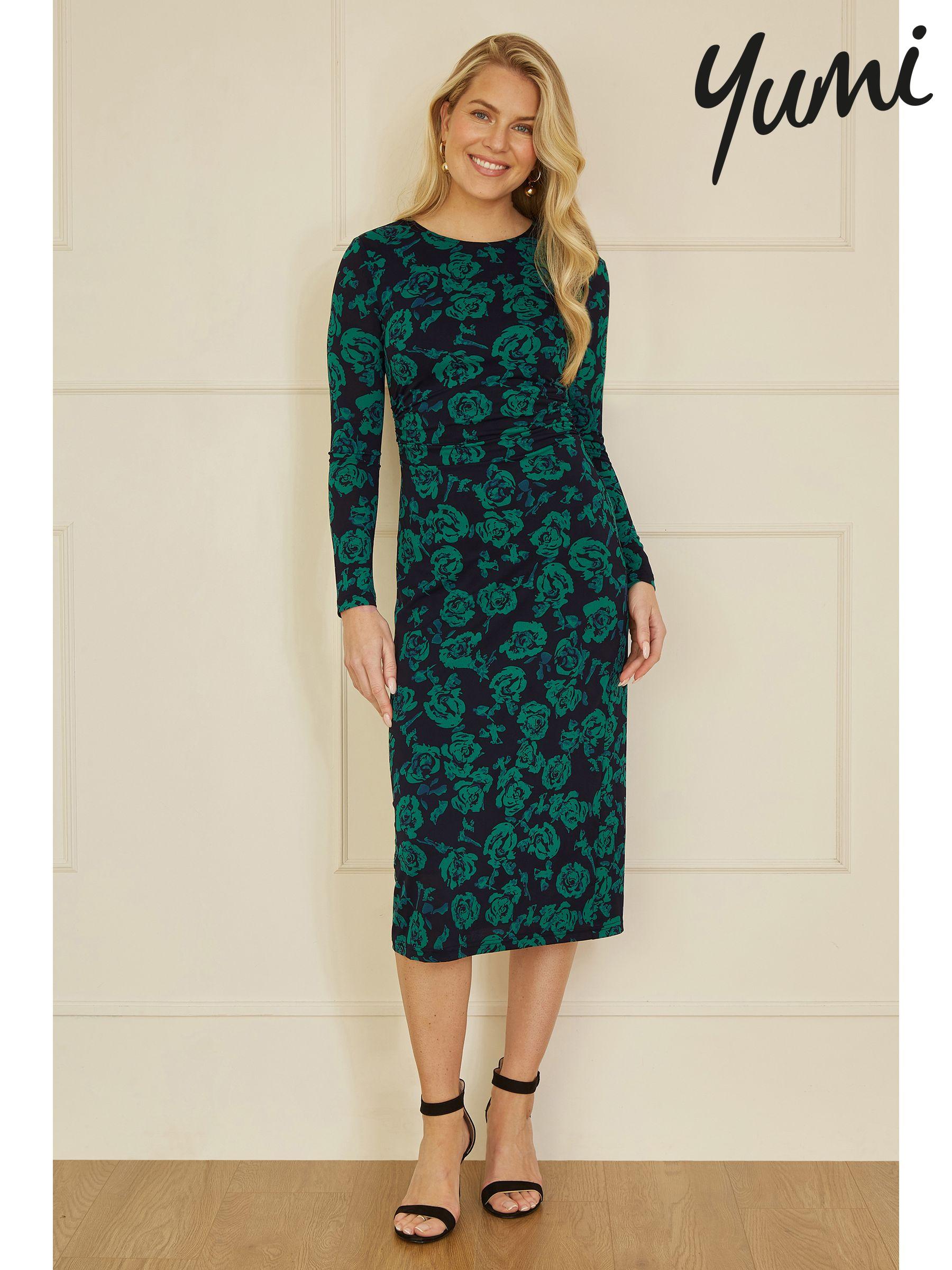 Yumi long sleeve dress outlet