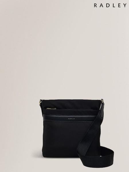 Radley Small Holland Park Zip-Top Black Cross-Body Bag (E92977) | €142