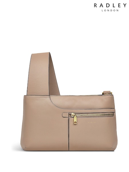 Crema - Radley Small Pockets Icon Zip Top Cross-Body Bag (E93020) | 253 €