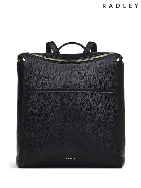 Radley London Medium Oak Street Ziptop Black Backpack (E93030) | AED1,508
