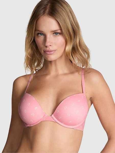 PINK Petal Pink Heart Super Push Up Super Push Up Bra (E93048) | €33