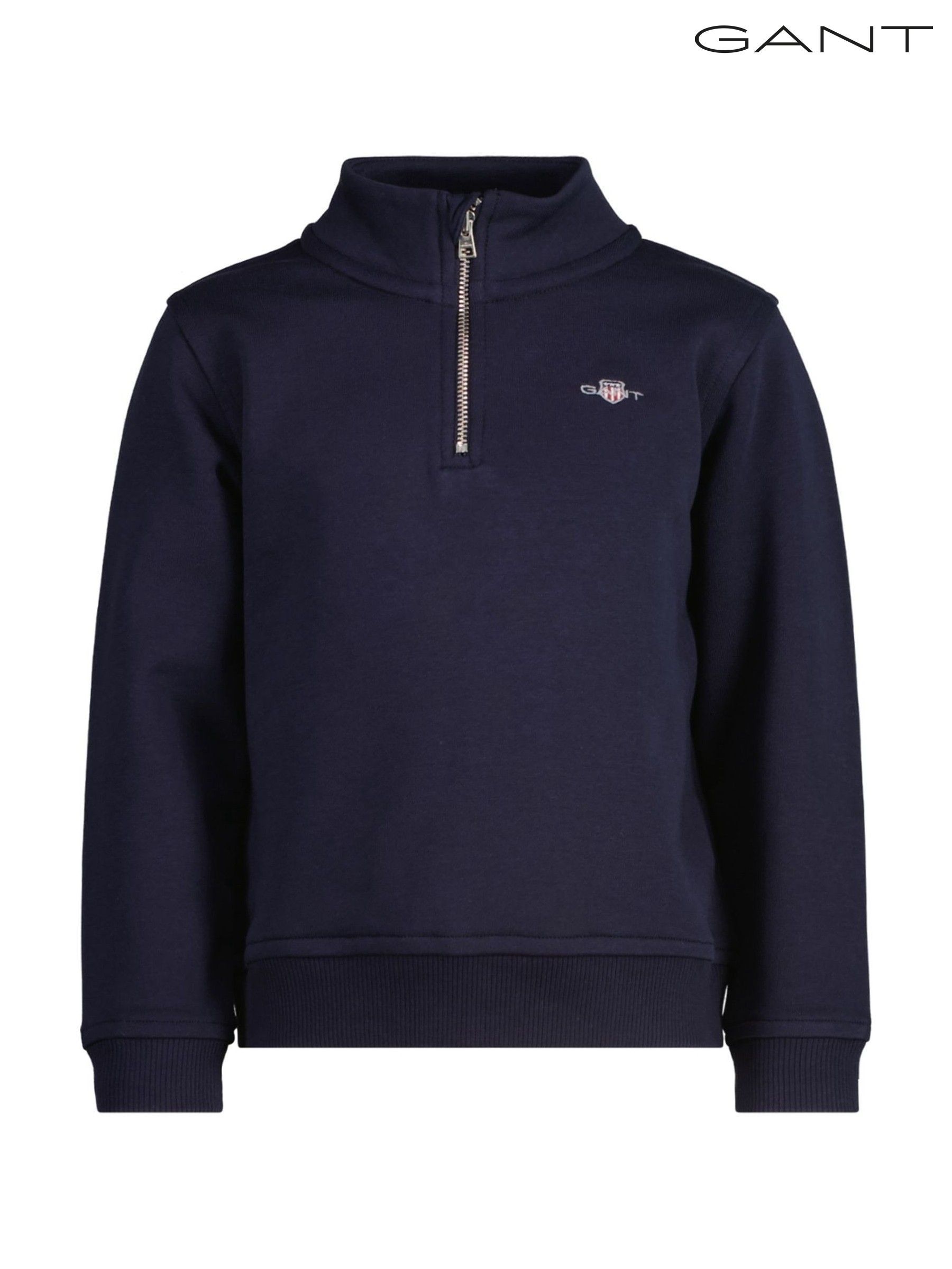 Gant honeycomb half zip sweatshirt cheap