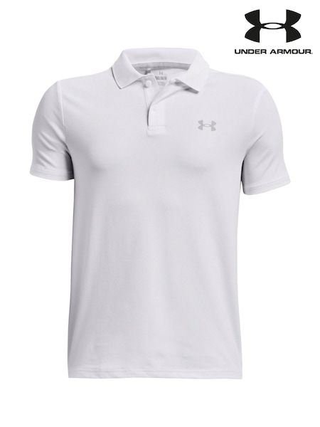 Under Armour White Matchplay Polo Shirt (E93297) | AED157