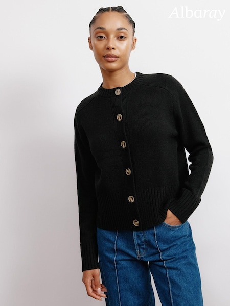 Albaray Crew Black Cardigan (E93317) | € 63