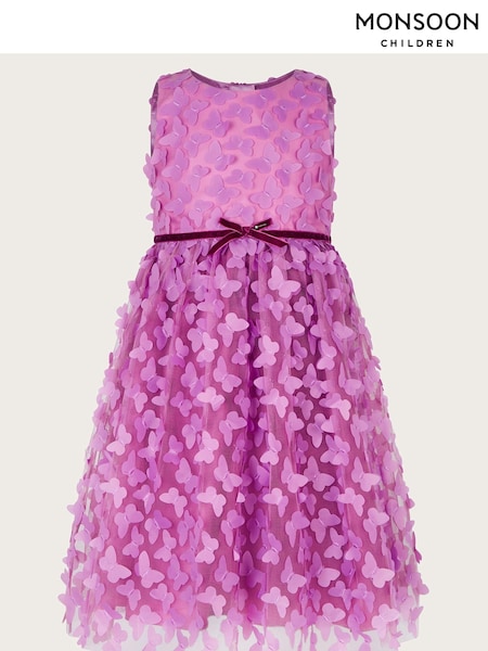 Monsoon Pink 3D Butterfly Dress (E93428) | 161 QAR - 185 QAR